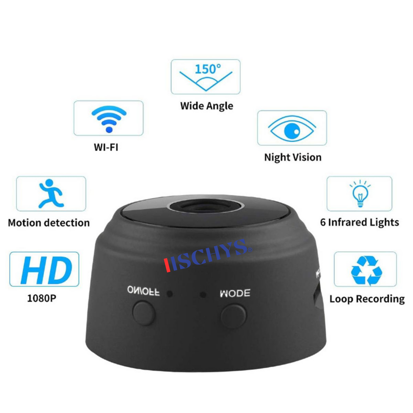 MINI CAMERA WI-FI, FULL-HD 1080P