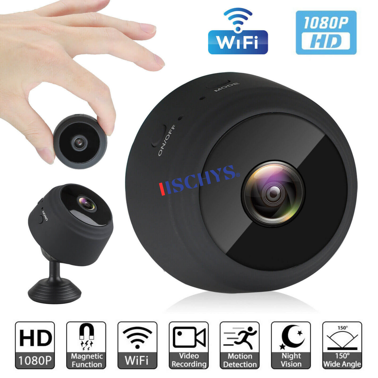 MINI CAMERA WI-FI, FULL-HD 1080P