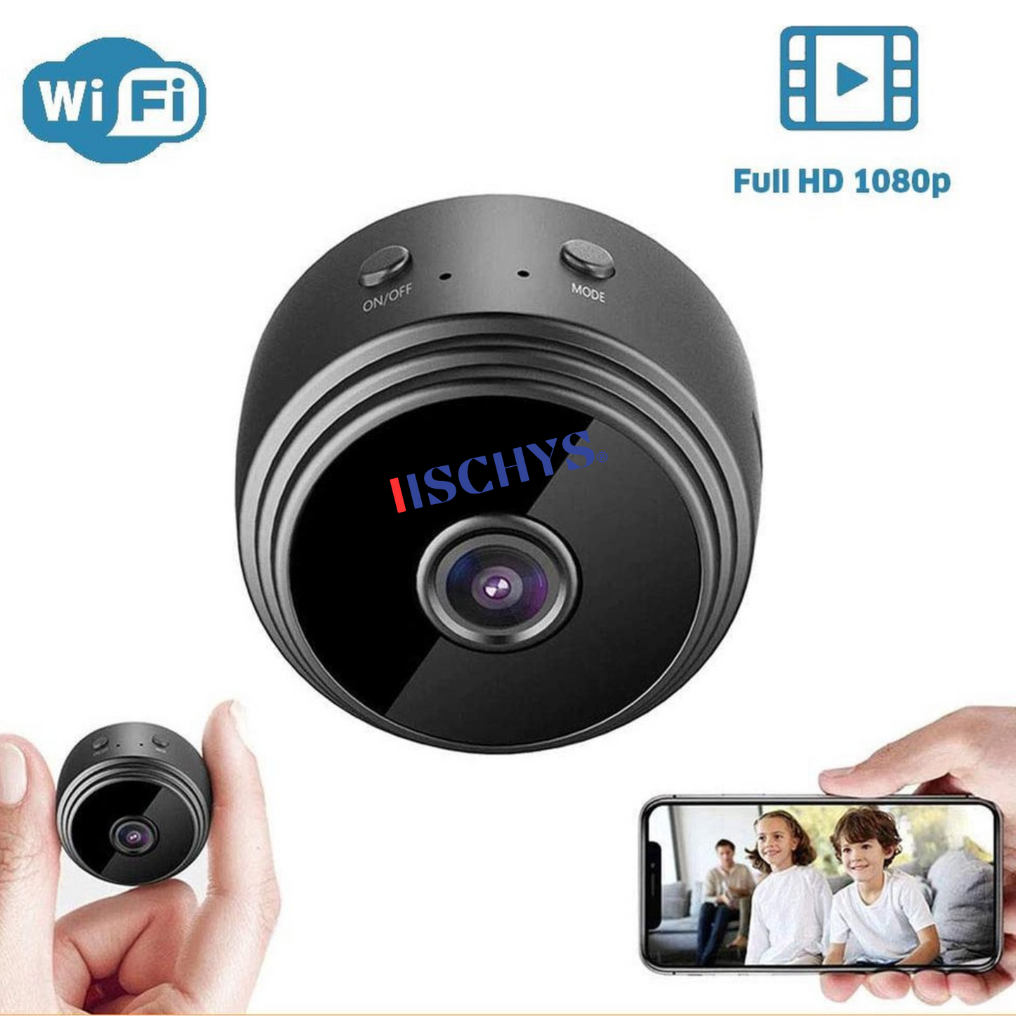 MINI CAMERA WI-FI, FULL-HD 1080P